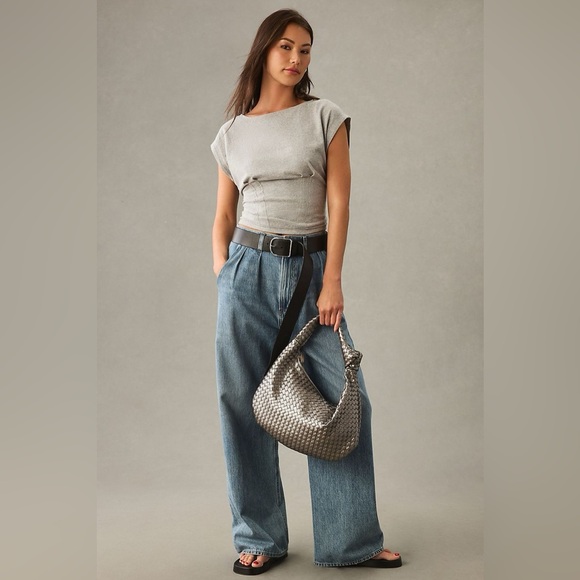 Free People The Brigitte Satchel by Melie Bianco - Silver - Picture 4 of 4